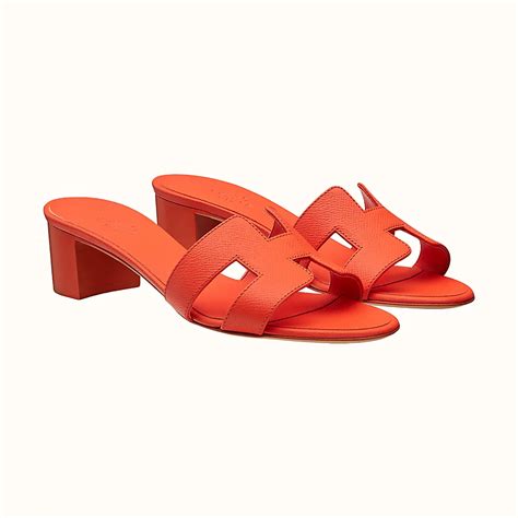 hermes sandal kelly|Hermes orange sandals.